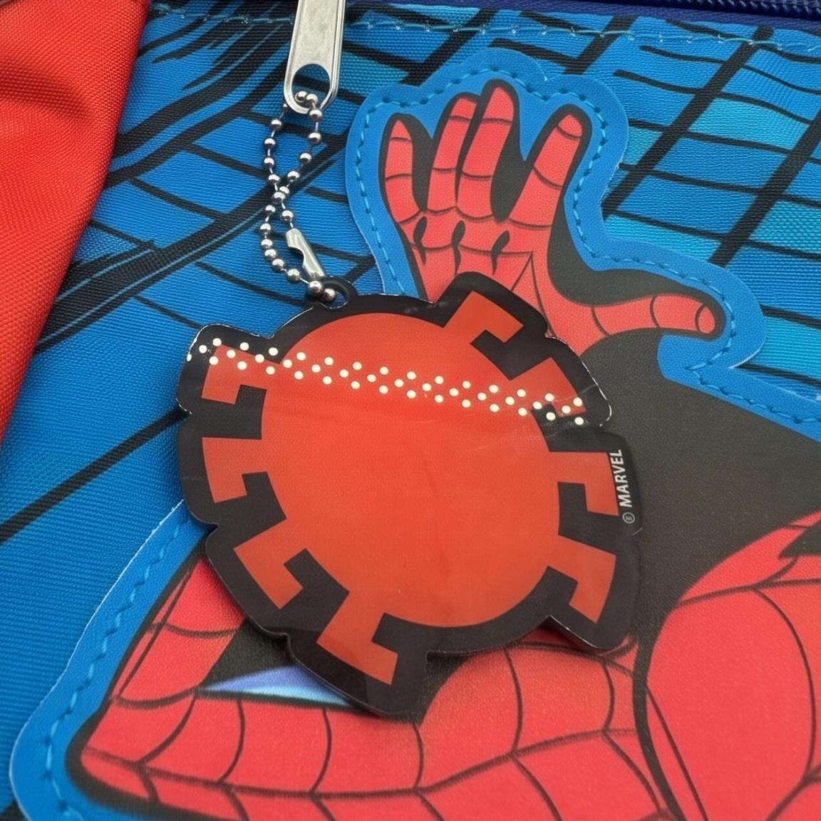 Sac à dos scolaire Spiderman en polyester pour enfants avec porte-bouteille 5/7