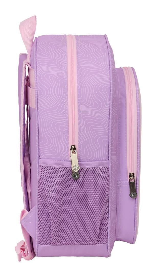 Sac à dos scolaire pour enfants K-Pop Demon Hunters avec poche avant, lilas 5/5