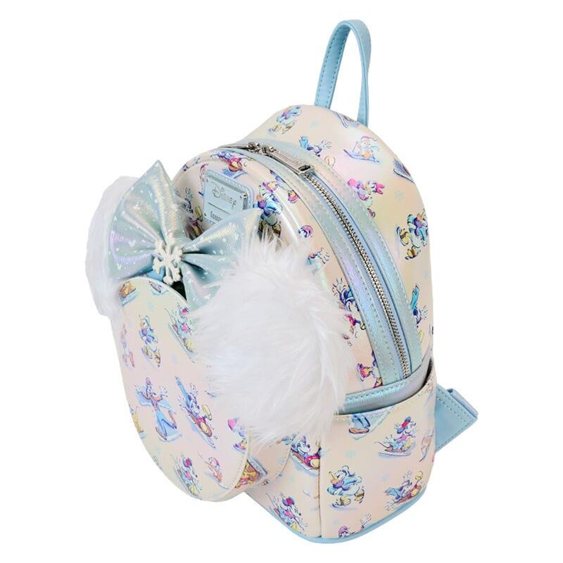 Set di zainetto per bambini Topolino e amici con fascia per capelli e orecchie 2/4