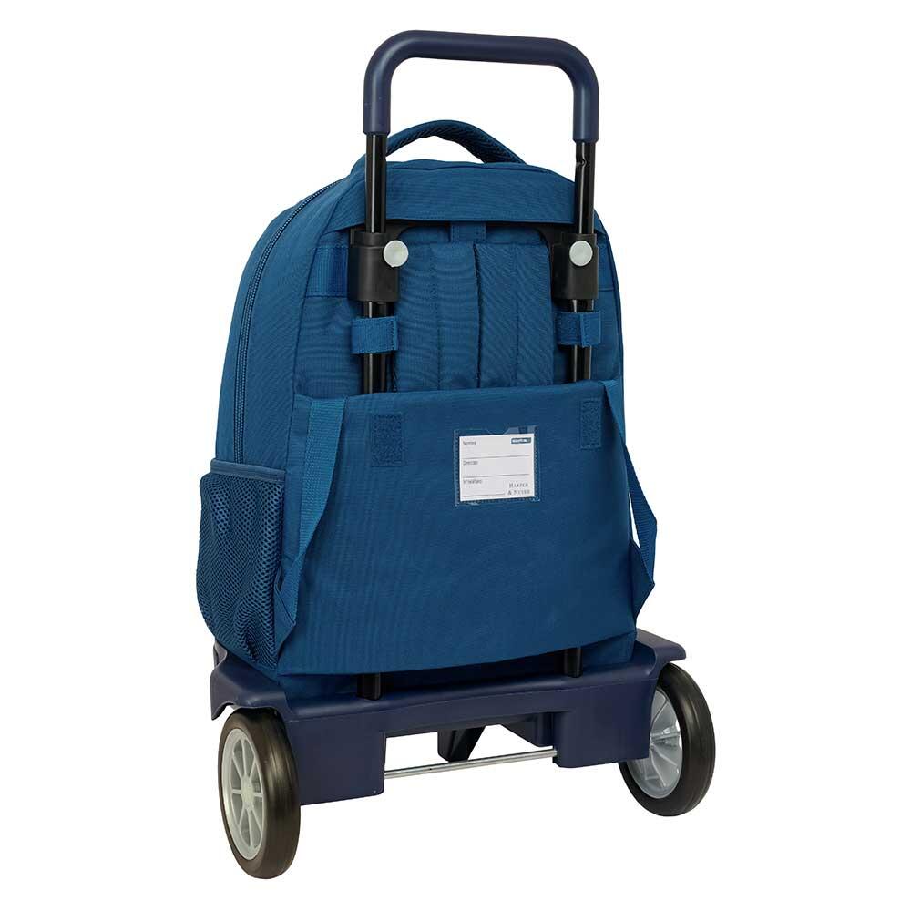 Mochila com Rodinhas Harper & Neyer para Adultos com Bolso Frontal - Azul 2/3
