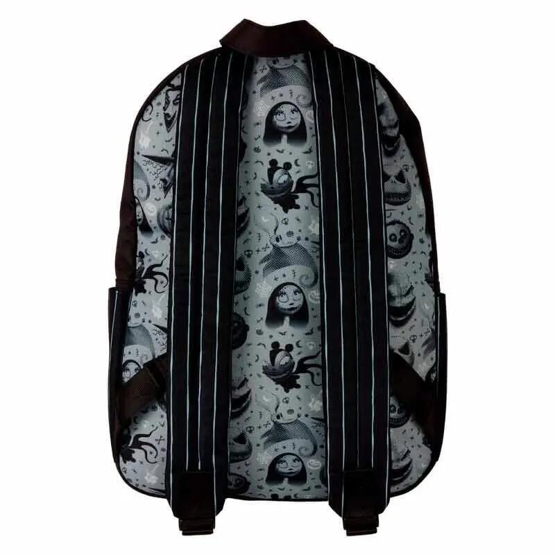 Zaino da adulto Nightmare Before Christmas in nylon con spallacci regolabili 3/4