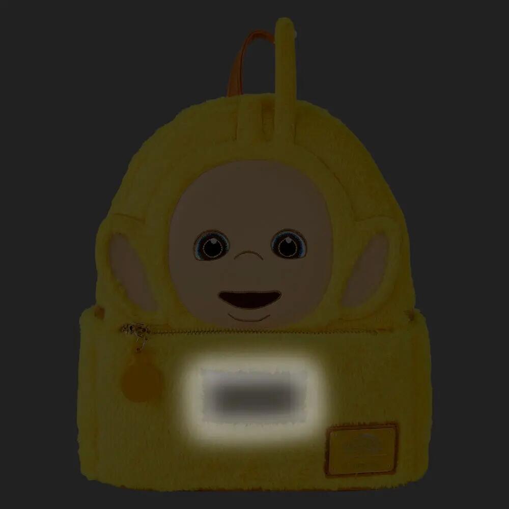 Zainetto per bambini in peluche di Laa-Laa dei Teletubbies, 26 cm, giallo 2/4
