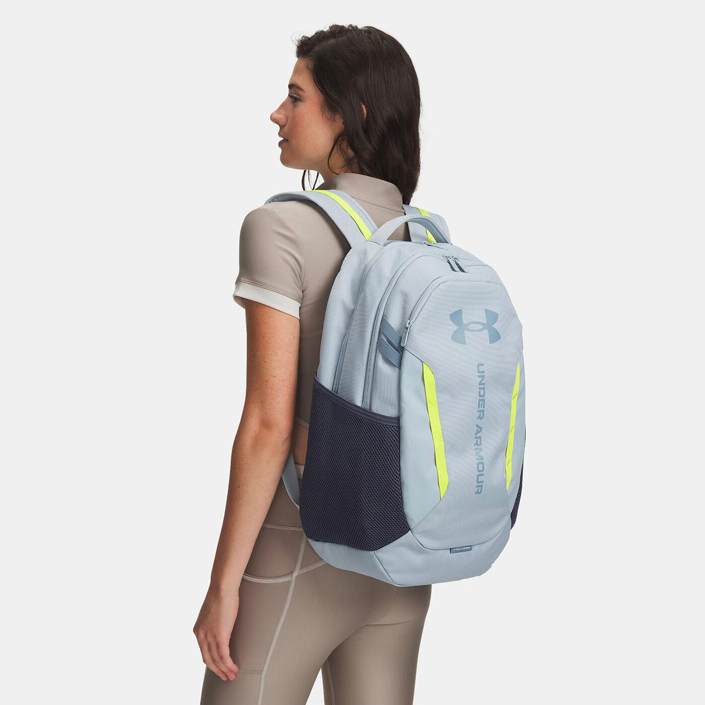 Mochila Under Armour Hustle 6.0 29L Azul-claro 2/5