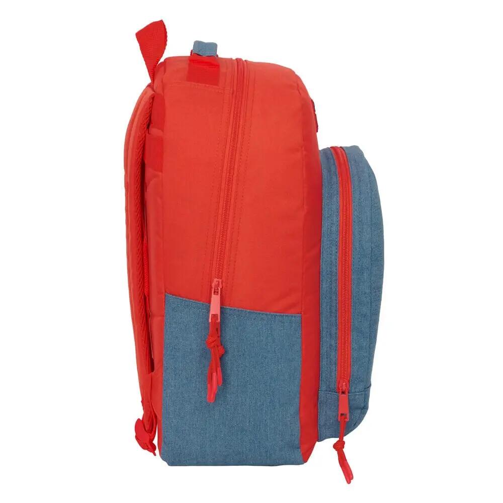 Mochila escolar infantil Super Mario, adaptável a carrinhos, com bolso frontal 3/3