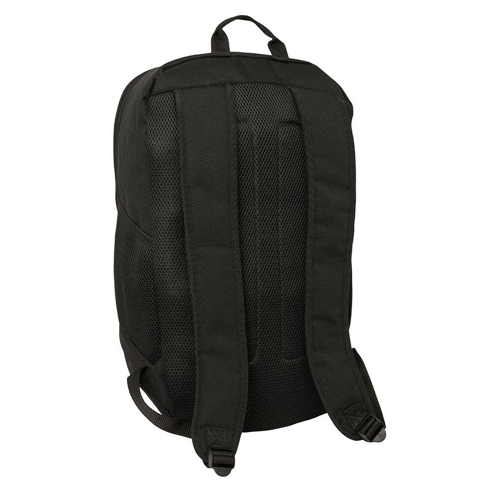 Mochila Real Betis para adultos com porta-garrafa, preta e verde. 2/5