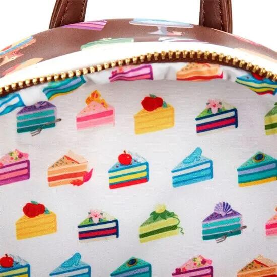 Zainetto per bambini Princess Cakes con tasca frontale, 26 cm, marrone 3/3