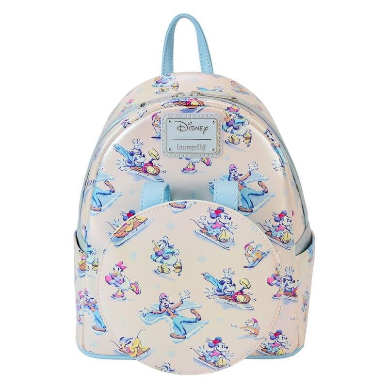 Set di zainetto per bambini Topolino e amici con fascia per capelli e orecchie 4/4