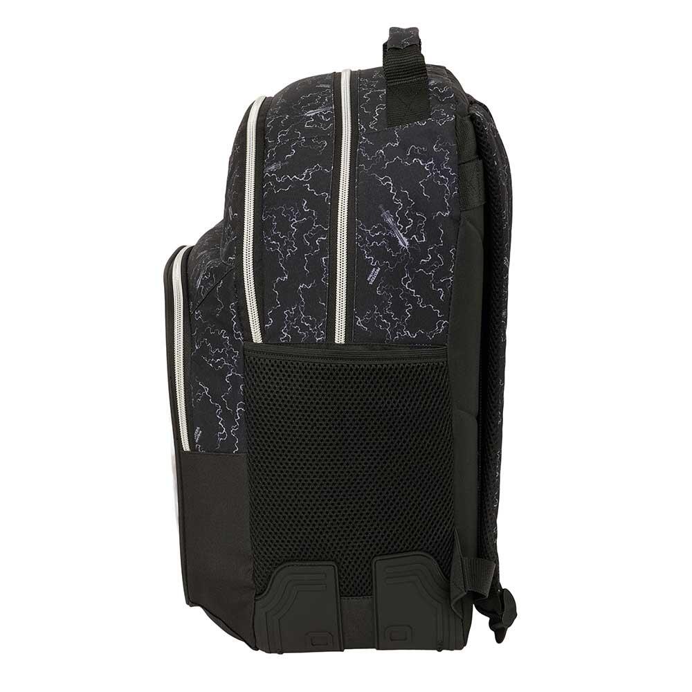 Masters of the Universe Kinder-Schulrucksack mit zwei Fächern – Schwarz 3/3
