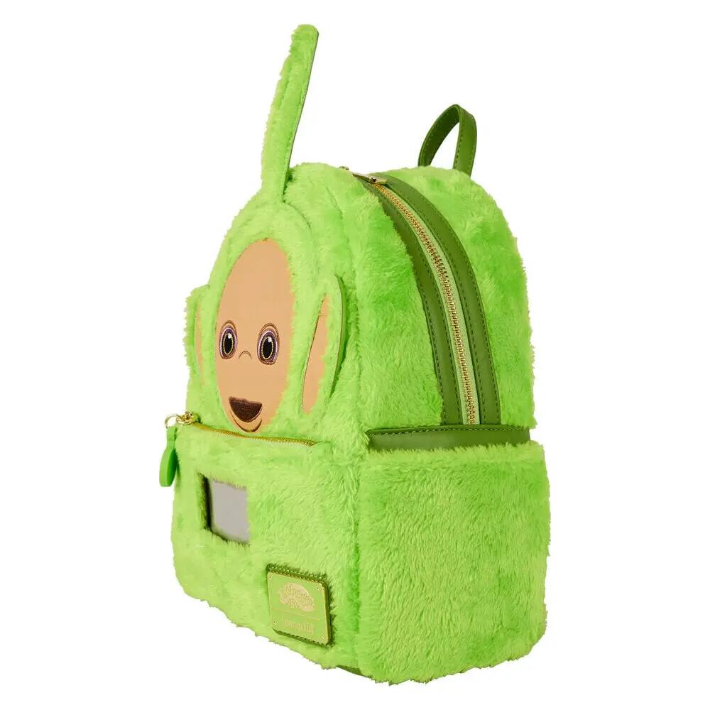 Zainetto per bambini Dipsy Teletubbies in peluche con tasca frontale verde 4/4