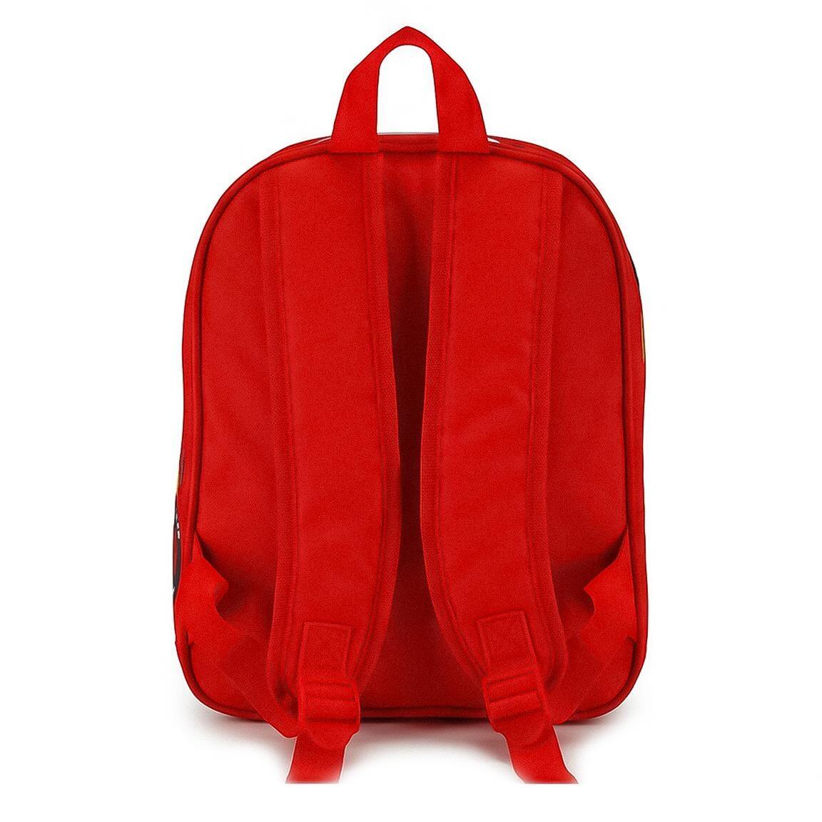 Sac à dos scolaire pour enfants Cars en polyester avec fermeture éclair et 2/6