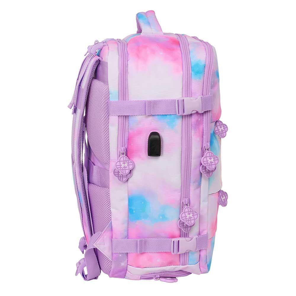 Mochila de viagem K-Pop Demon Hunters para laptop de 15,6", roxa 3/7