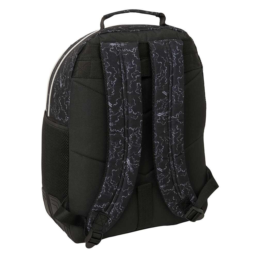 Masters of the Universe Kinder-Schulrucksack mit zwei Fächern – Schwarz 2/3