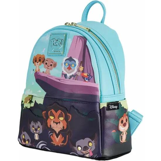 Zainetto per bambini Il Re Leone con cerniera, dimensioni 22,5x26 cm, blu 2/6