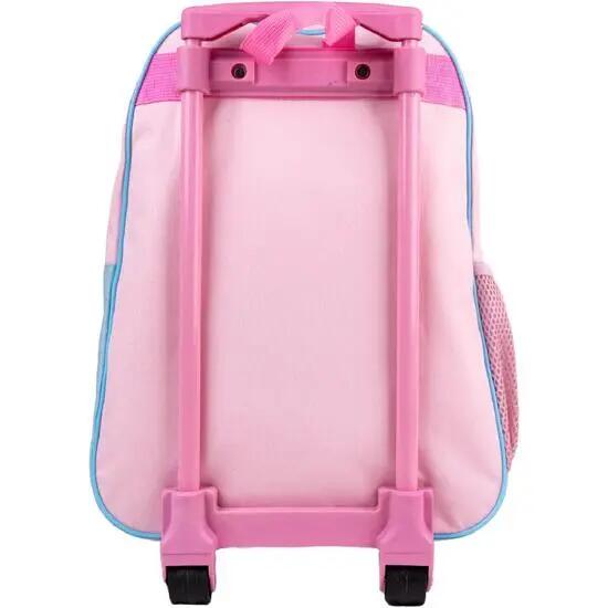 Zaino trolley per bambini Disney Princess con tasca frontale e cerniera 2/6
