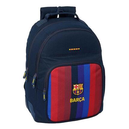 Sac à dos scolaire FC Barcelone pour enfant, adaptable à une valise à roulettes