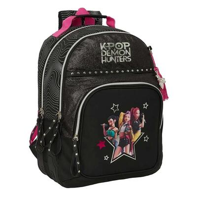 Zaino da viaggio per adulti K-Pop Demon Hunters con scomparto per laptop da