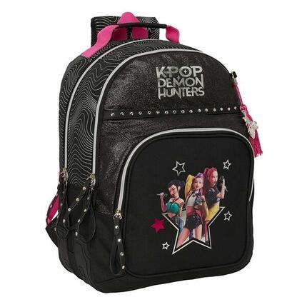 Sac à dos enfant K-Pop Demon Hunters pour ordinateur portable 14,1 pouces avec