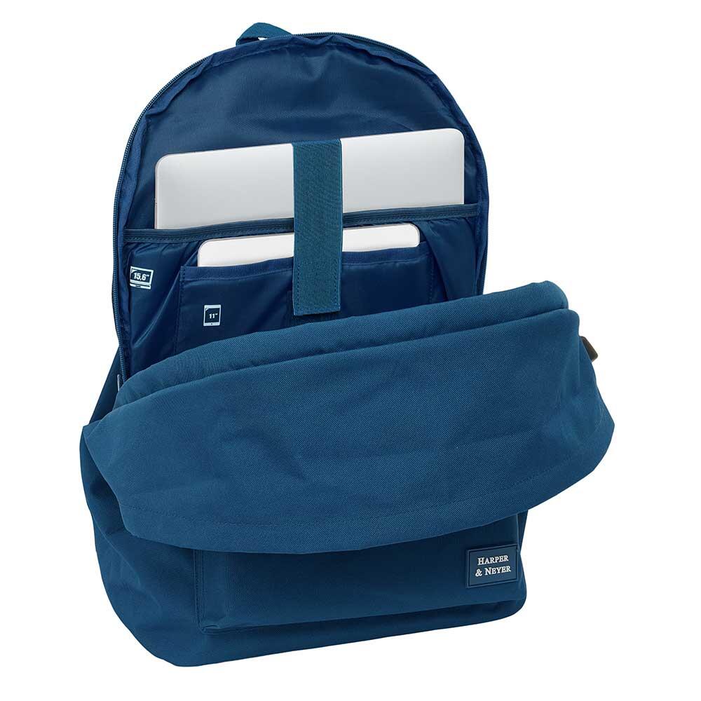 Mochila Harper & Neyer para laptop de 15,6" com porta USB - Azul 5/5