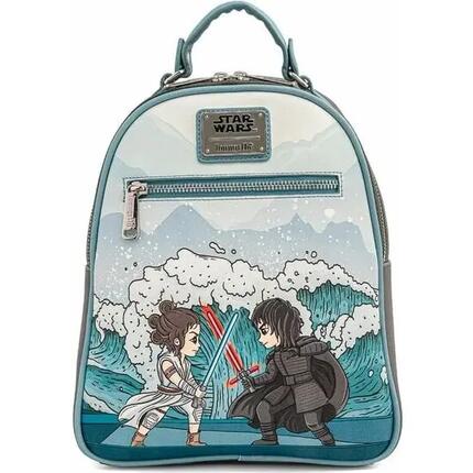 Sac à dos scolaire Star Wars pour enfants, adaptable à une valise à roulettes