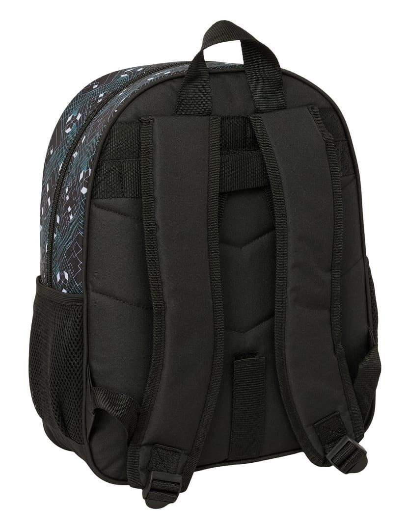 Sac à dos scolaire Minecraft pour enfants, adaptable à une valise à roulettes 2/3