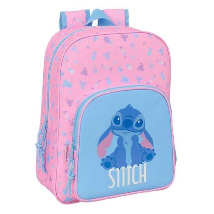 Sac à dos Stitch 3D pour enfants avec porte-bouteille et bretelles rembourrées