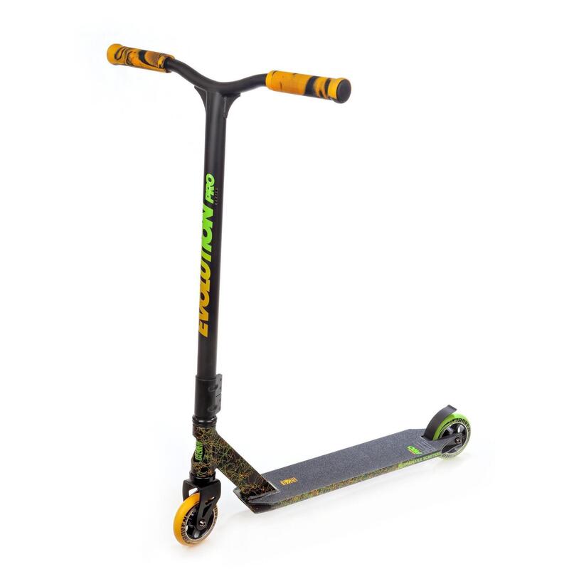 Hulajnoga Wyczynowa Stunt Raven Evolution Pro Orange/Green 110mm