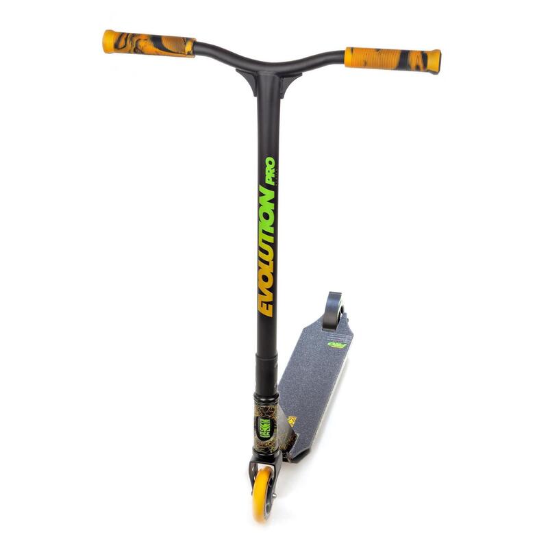 Hulajnoga Wyczynowa Stunt Raven Evolution Pro Orange/Green 110mm