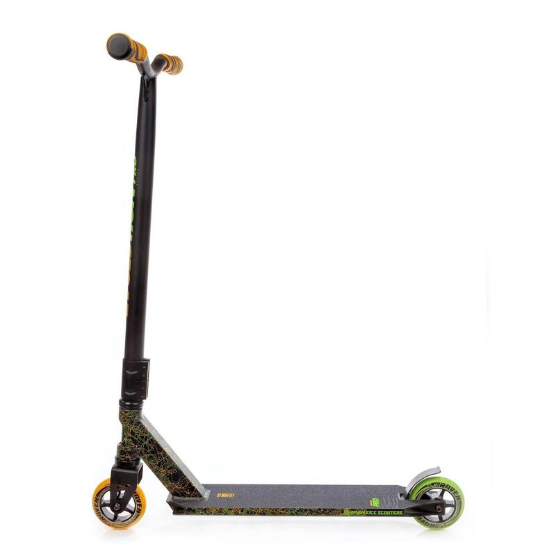 Stunt Scooter 110mm Evolution Pro Orange/Grün