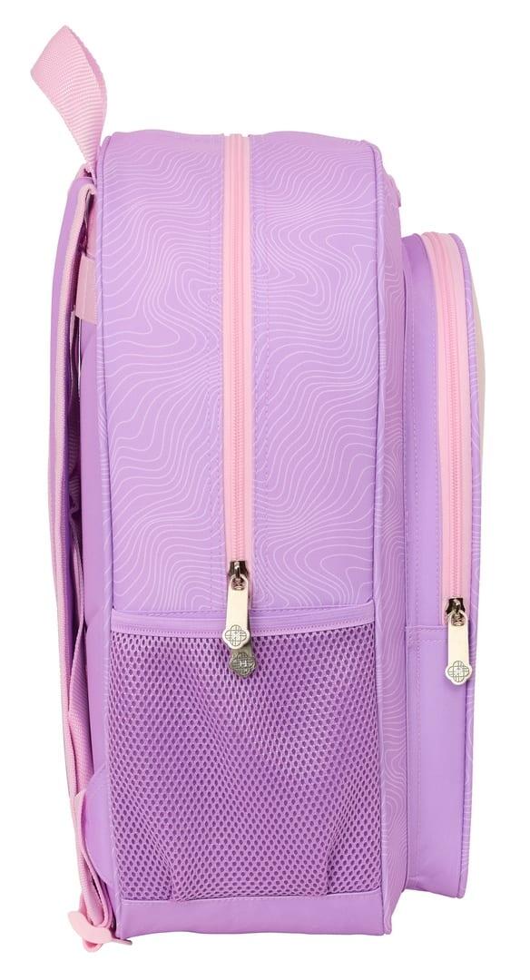 Mochila infantil K-Pop Demon Hunters, adaptável a carrinhos com bolso frontal 3/3