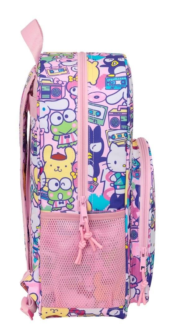 Zaino scolastico per bambini Hello Kitty, adattabile al trolley grazie alla 3/3