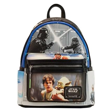 Sac à dos scolaire Star Wars pour enfants, adaptable à une valise à roulettes