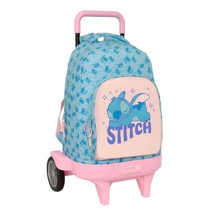 Sac à dos Stitch 3D pour enfants avec porte-bouteille et bretelles rembourrées