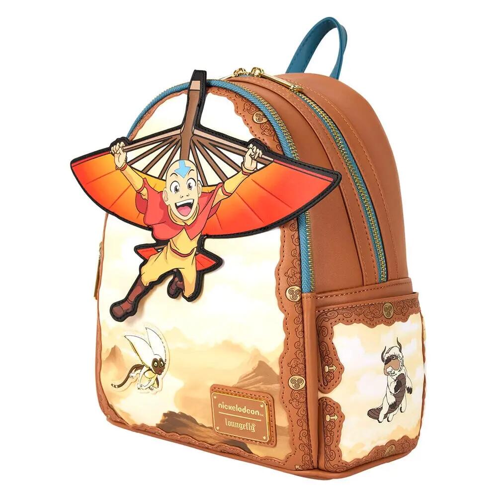 Zaino per bambini Avatar: The Last Airbender, 26 cm, con cerniera multicolore. 3/4