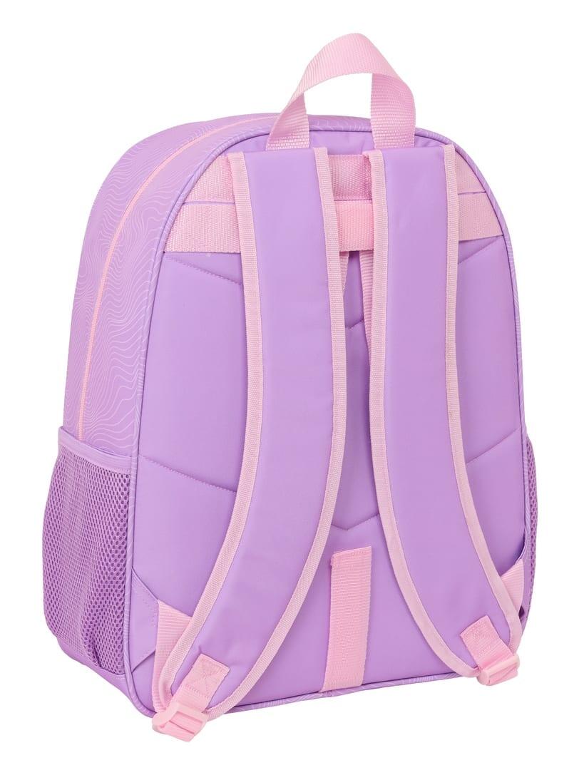 Mochila infantil K-Pop Demon Hunters, adaptável a carrinhos com bolso frontal 2/3