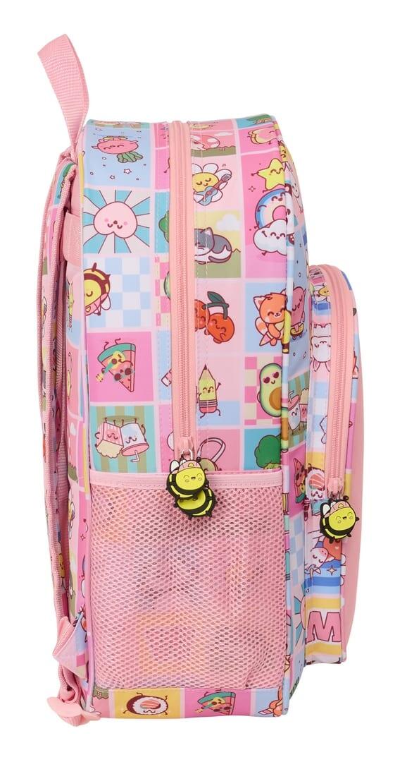 Mochila infantil Mr. Wonderful, adaptável a carrinhos de bagagem, com bolso 3/3