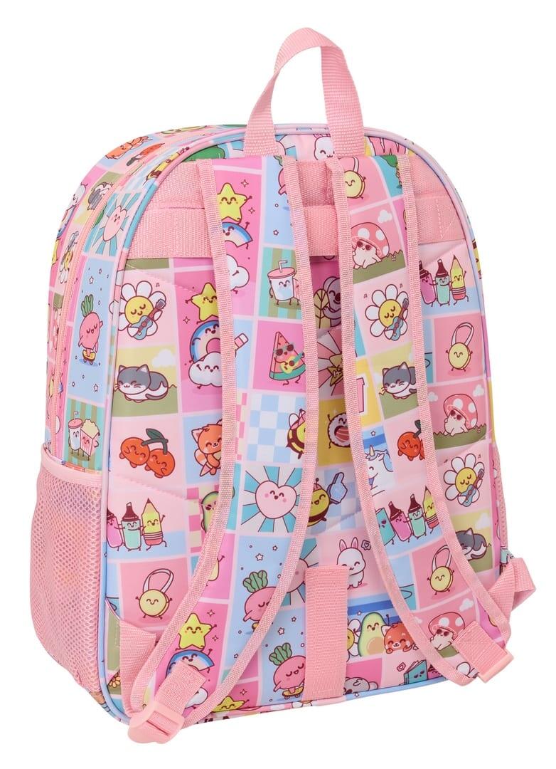Mochila infantil Mr. Wonderful, adaptável a carrinhos de bagagem, com bolso 2/3