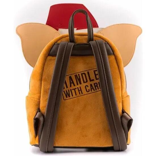 Mochila infantil de Natal Gremlins Gizmo com zíper e bolso frontal 4/6