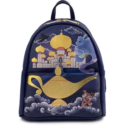 Zaino Wish 3D per bambini con cerniera e tasche laterali in rete viola