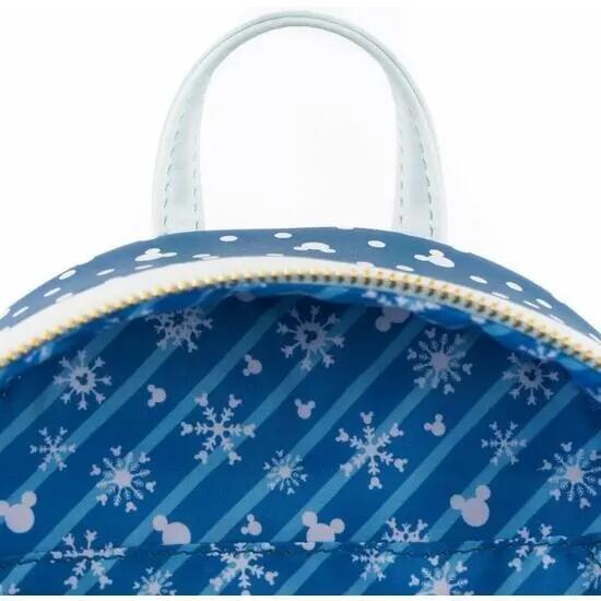 Zaino per bambini Topolino e Minnie con pupazzo di neve e tasca frontale, 26 cm 4/5