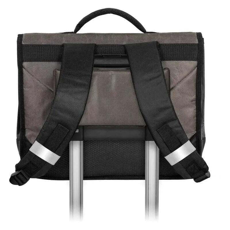 Zaino scolastico per bambini One Piece con patta e fibbia nera riflettente 2/4