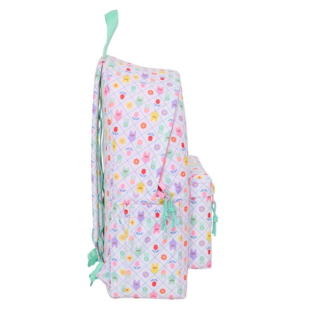 Mochila infantil Gabby's Dollhouse para laptop de 14,1" com bolso frontal 3/4