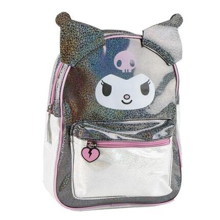 Sac à dos Hello Kitty pour enfant en similicuir rouge avec bretelles réglables