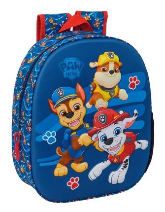 Sac à dos 3D Pat' Patrouille pour enfants avec porte-bouteille et bretelles