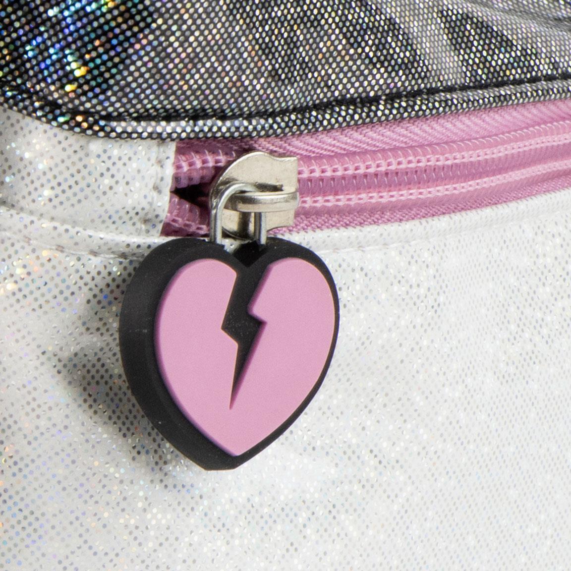 Zaino per bambini Hello Kitty Kuromi in PU con tasca frontale, nero 4/6