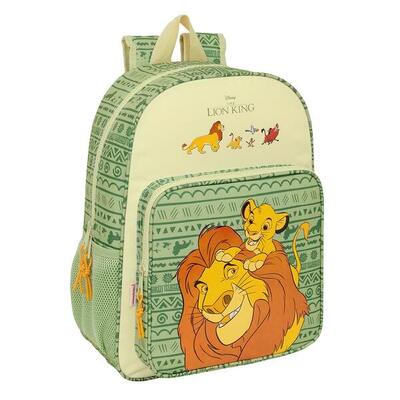 Zaino per bambini Mufasa per laptop da 141″ con tasca frontale - Verde