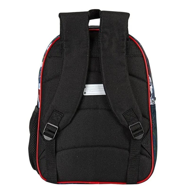 Zaino scolastico per bambini di Capitan America con 2 scomparti, blu e rosso 4/4