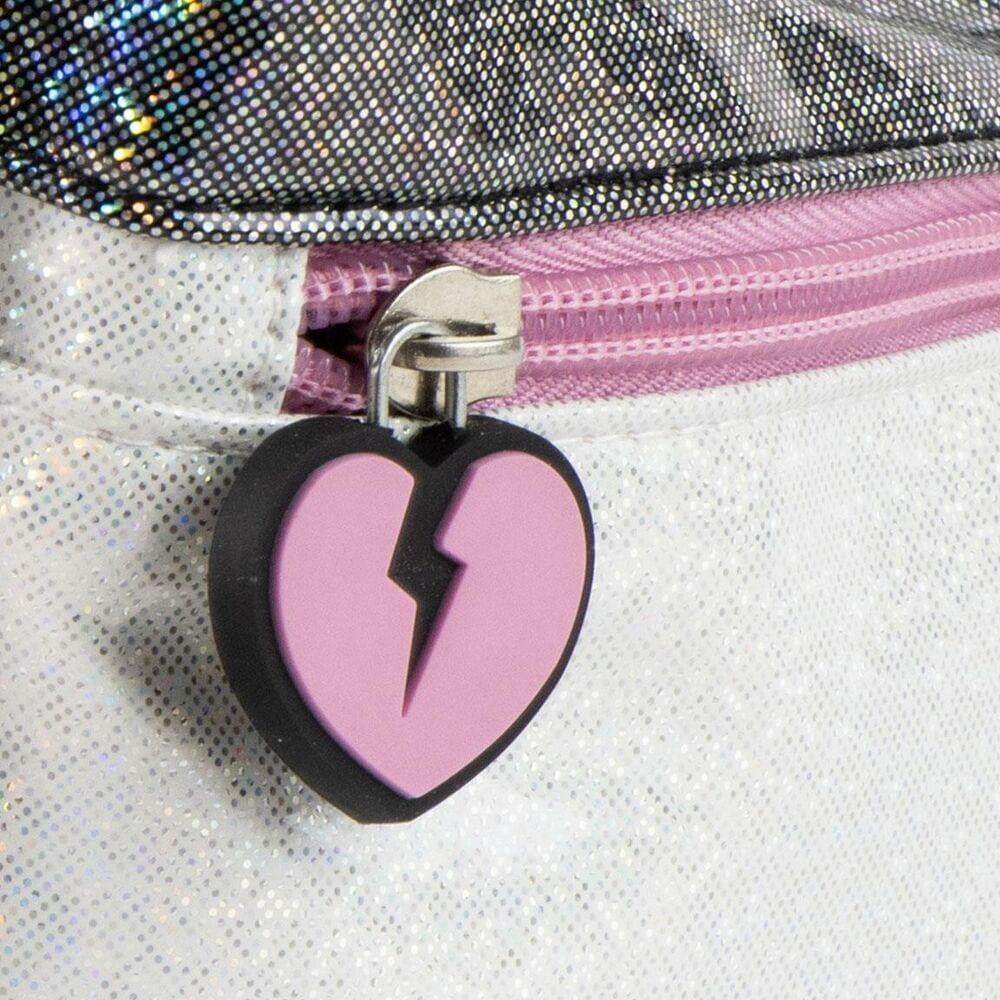 Zaino per bambini Hello Kitty Kuromi in PU con tasca frontale, nero 6/6