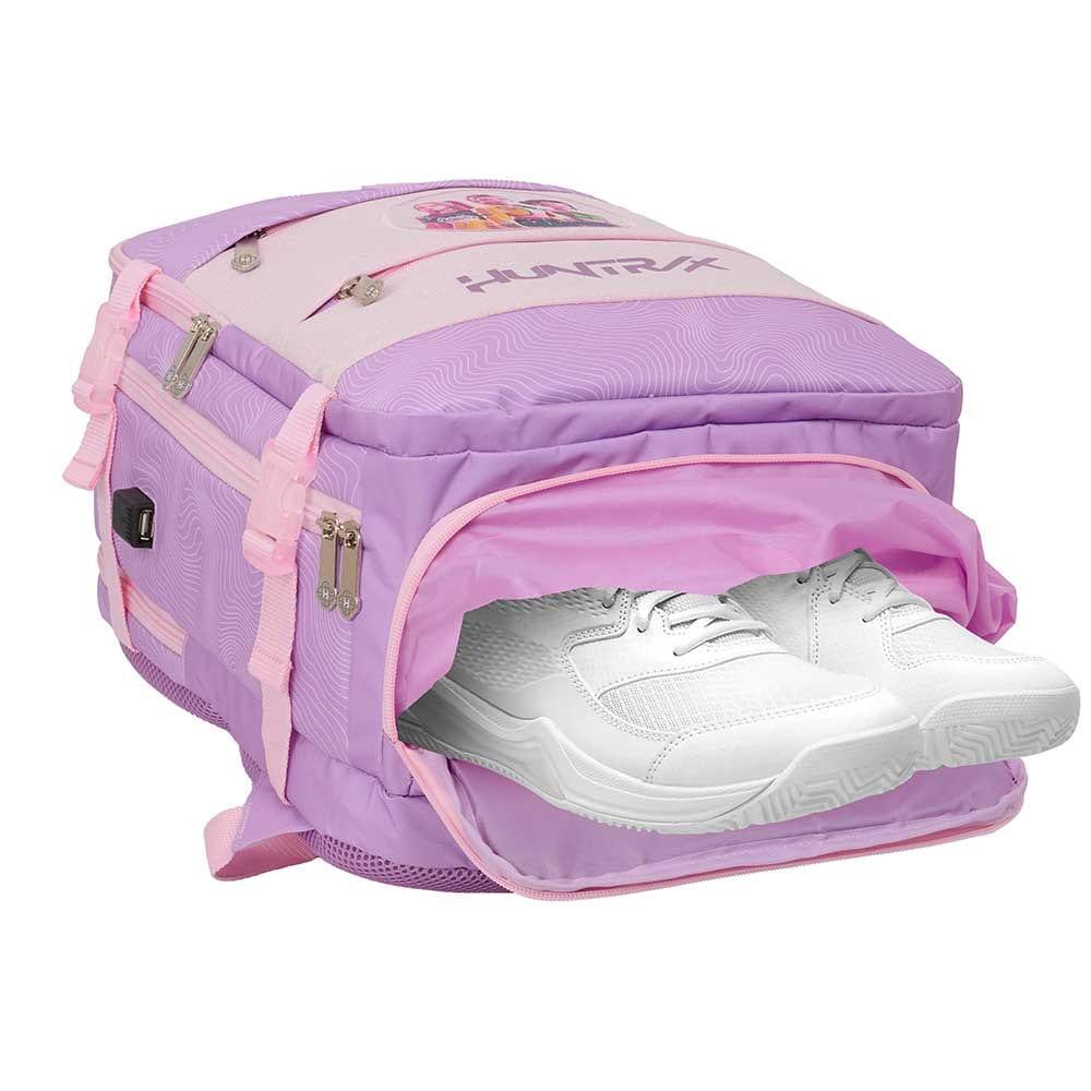 Mochila de viagem K-Pop Demon Hunters para laptop de 15,6", lilás 6/7