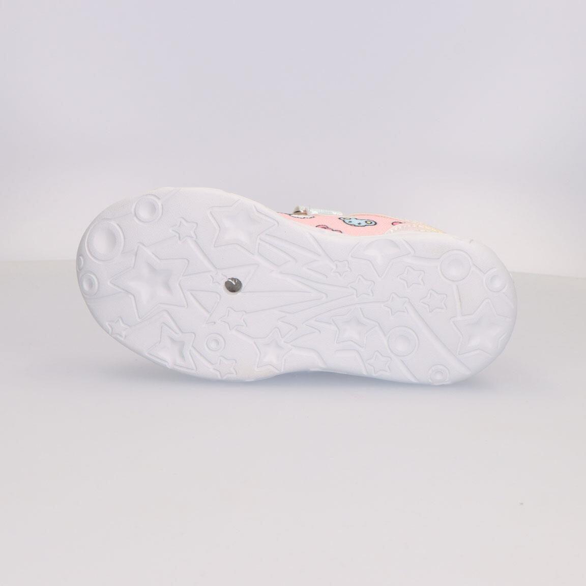 Sapatilhas com luzes criança Hello Kitty com velcro rosa 3/6