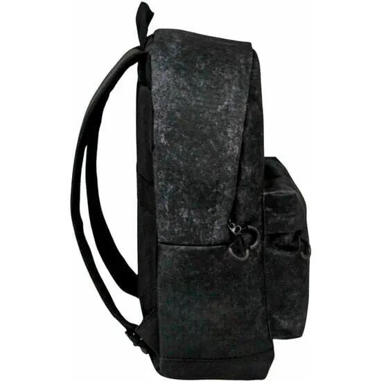 Captain America Kinder-Schulrucksack, Trolley-kompatibel mit Tasche, Schwarz 3/4
